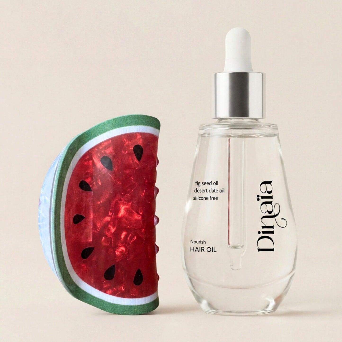 Watermelon Hair Clip